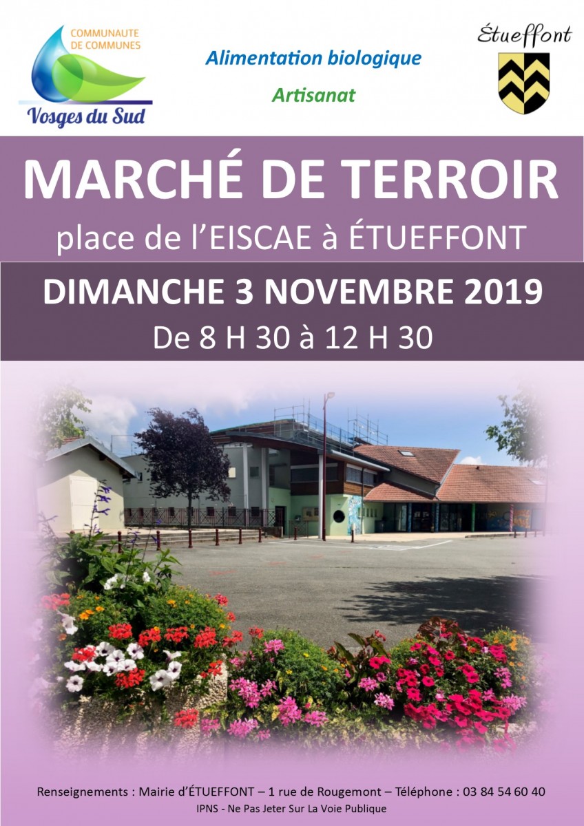 Marché biologique de terroir et d'artisanat
